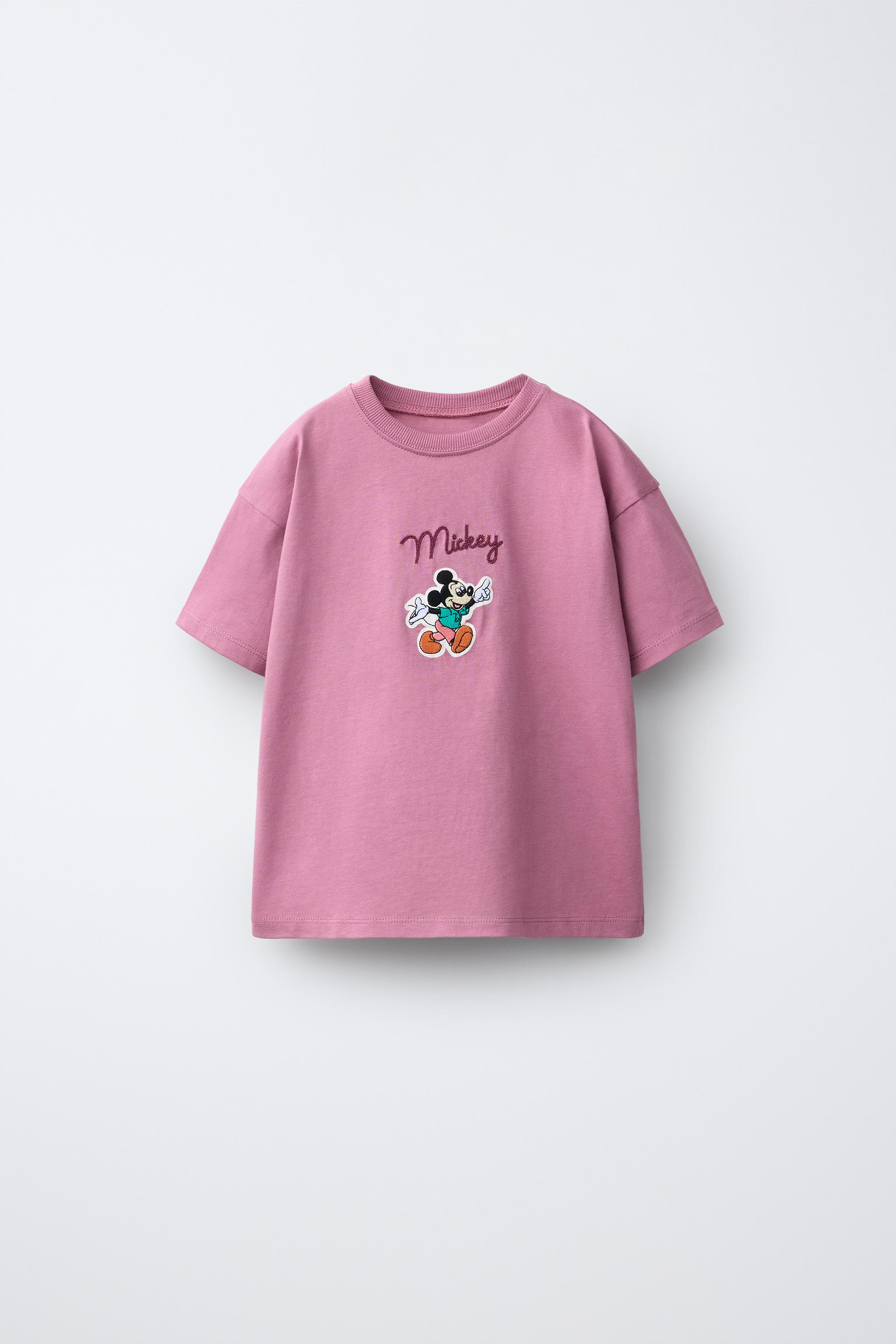 T-SHIRT BRODERIE MICKEY MOUSE © DISNEY
